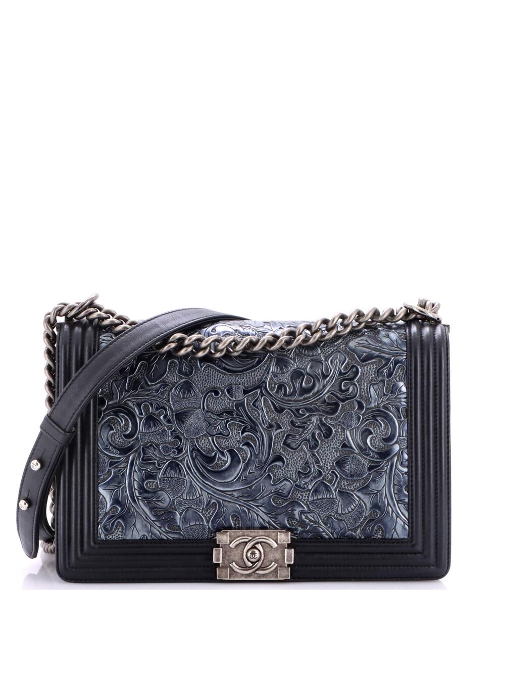 Chanel Cordoba Boy Flap Bag Leather New #336268C42B